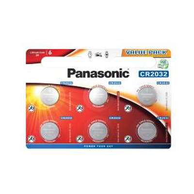 ΜΠΑΤΑΡΙΑ CR2032 PANASONIC ΛΙΘΙΟΥ ΤΕΜΑΧΙΟ