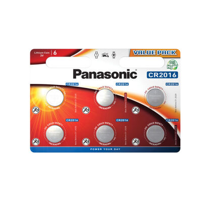 ΜΠΑΤΑΡΙΑ CR2016 PANASONIC ΛΙΘΙΟΥ ΤΕΜΑΧΙΟ