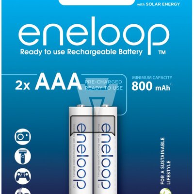 ΜΠΑΤΑΡ ΑΑΑ PANAS ENELOOP 800mAh 2ΤΕΜ ΠΡΟΦ/ΜΕΝΗ CP