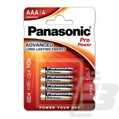 ΜΠΑΤΑΡ ΑΑΑ PANASONIC ΑΛΚ PRO GOLD 4ΤΕΜ