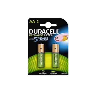 ΜΠΑΤΑΡΙΕΣ ΑΑ DURACELL ΦΟΡΤ. 2500 2ΤΕΜ