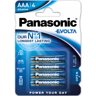 ΜΠΑΤΑΡ ΑΑA PANASONIC ΑΛΚ EVOLTA 4ΤΕΜ