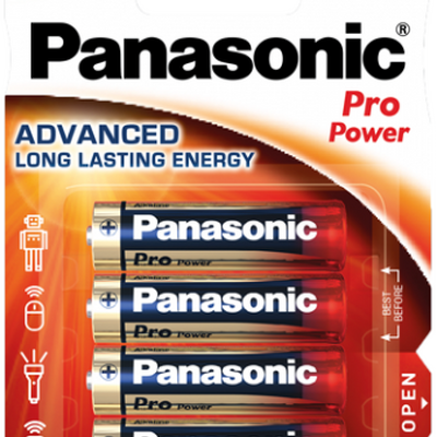 ΜΠΑΤΑΡ ΑΑ PANASONIC ΑΛΚ PRO GOLD 4ΤΕΜ